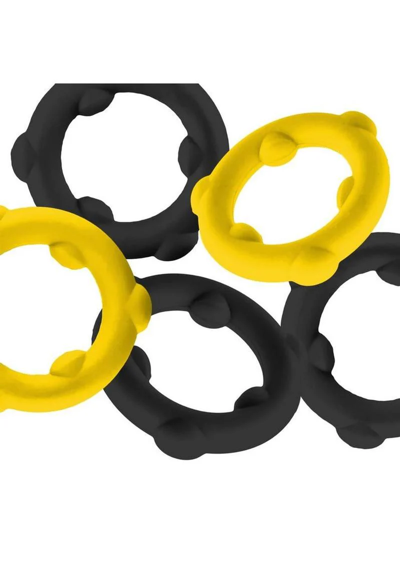 Oxballs Gearheads Silicone Spinner Cock Rings - Image 12
