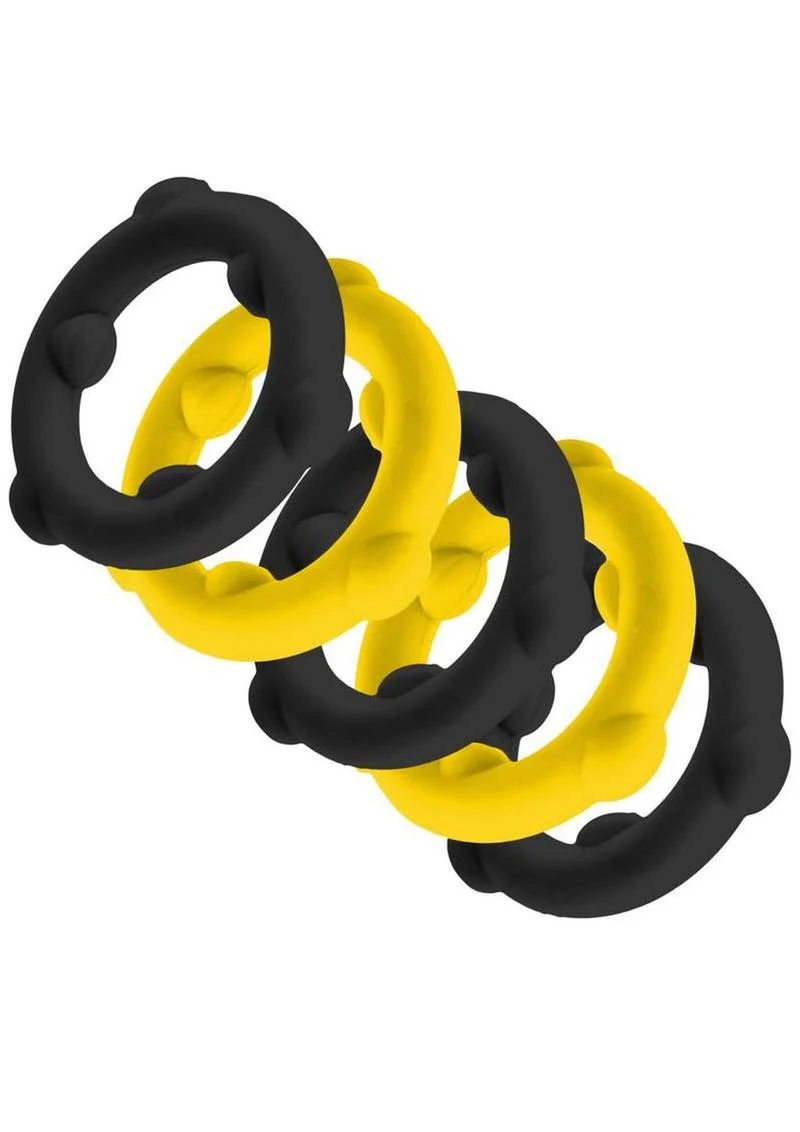 Oxballs Gearheads Silicone Spinner Cock Rings - Image 4