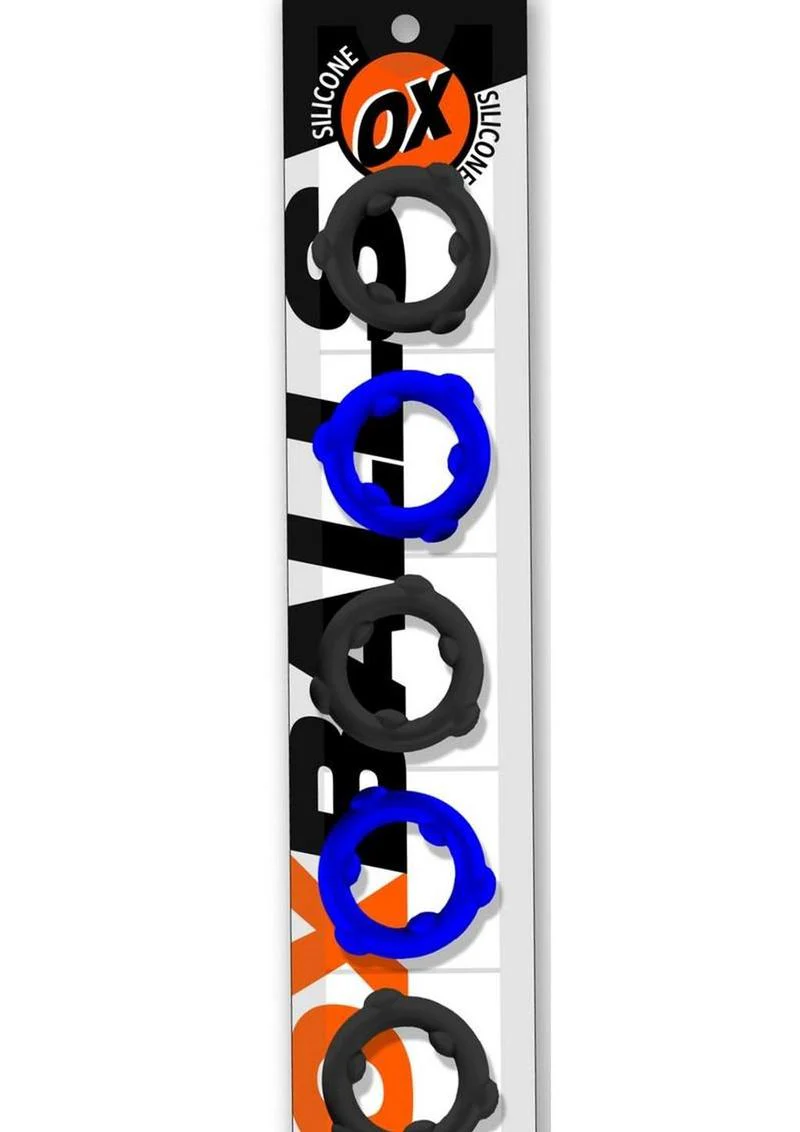 Oxballs Gearheads Silicone Spinner Cock Rings - Image 5
