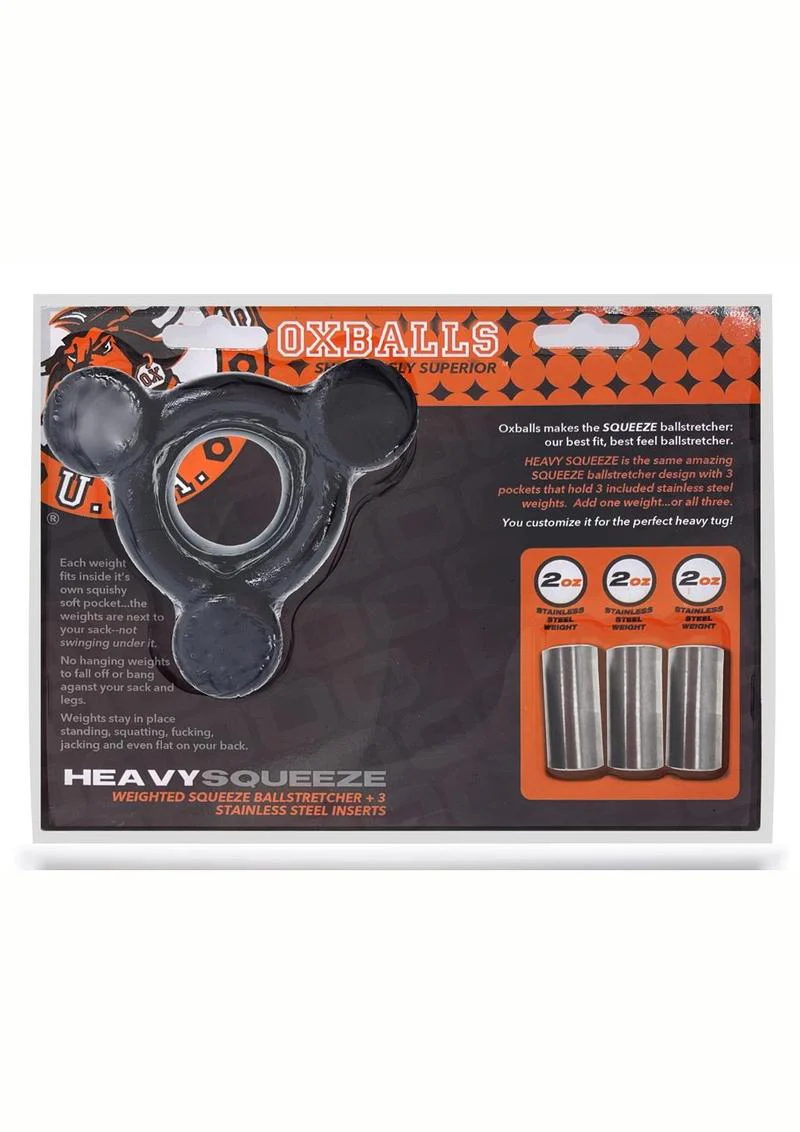 Oxballs Heavy Squeeze Ballstretcher with Stainless Steel Weights - Image 5