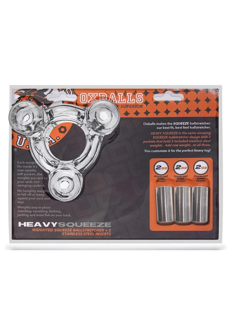 Oxballs Heavy Squeeze Ballstretcher with Stainless Steel Weights - Image 7