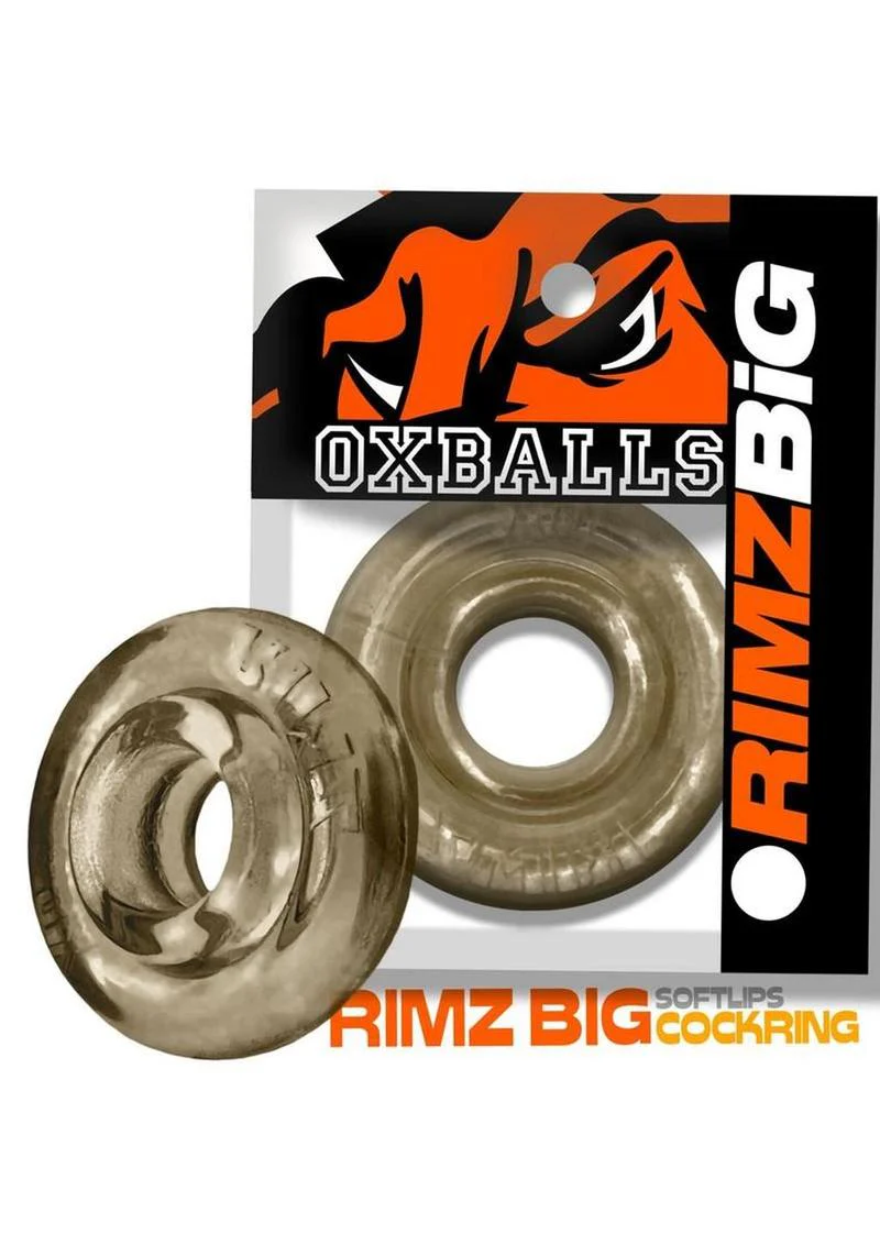 Oxballs Rimz Big Single Cock Ring - Storm - Image 2