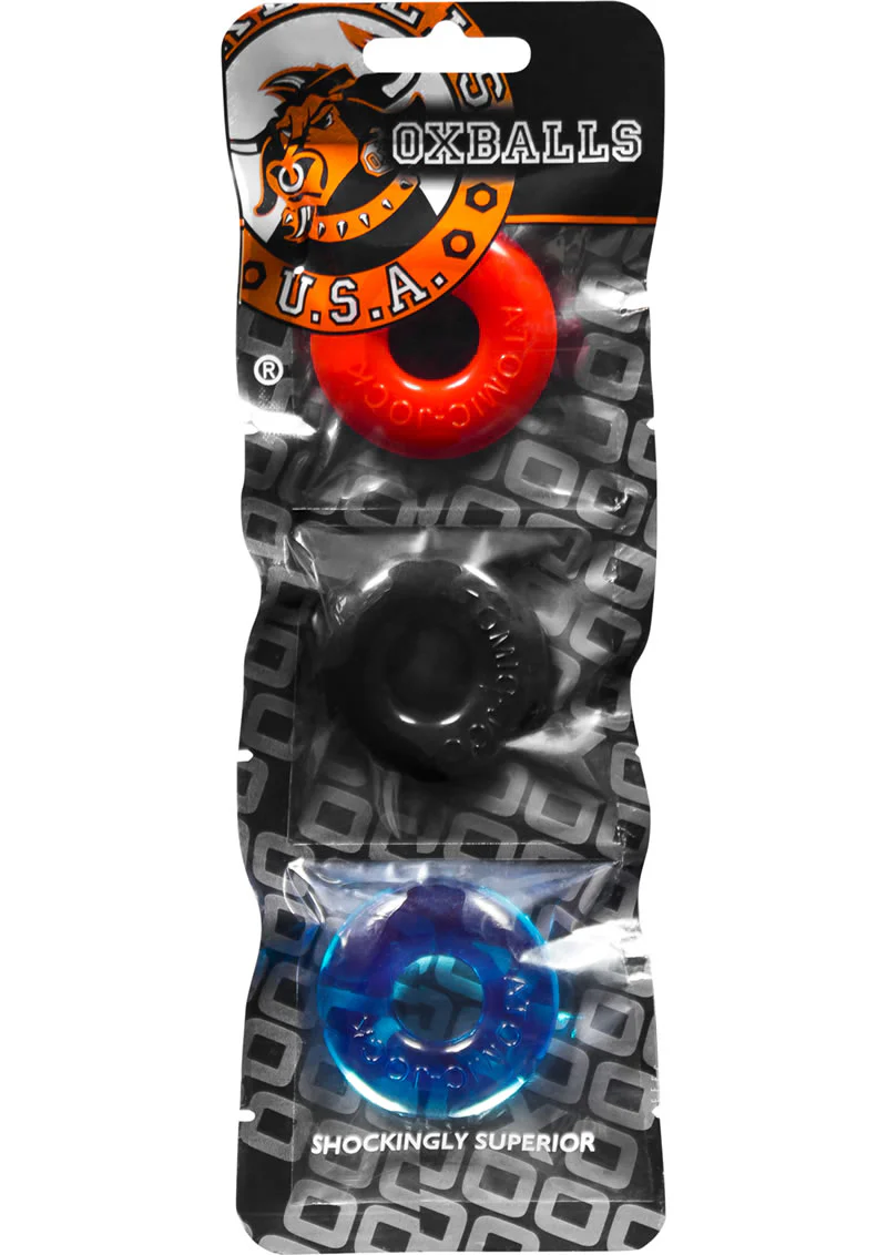 Oxballs Ringer Donut Cock Ring (3 Pack) - Multiple - Image 2