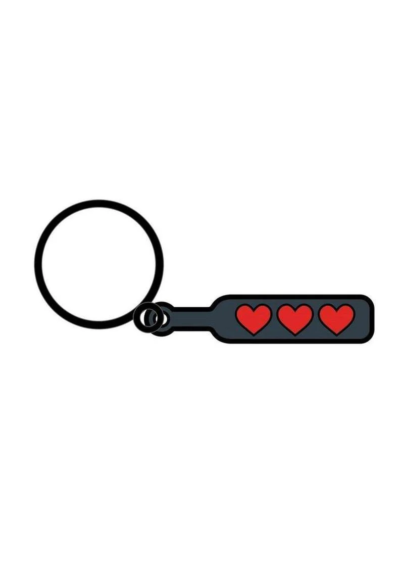 Paddle Hearts Keychain - Image 2