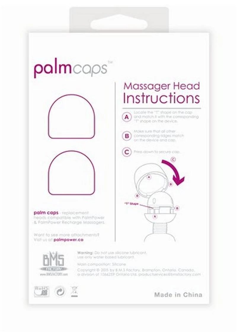 Palmcaps Silicone Massager Heads Attachment - Image 3