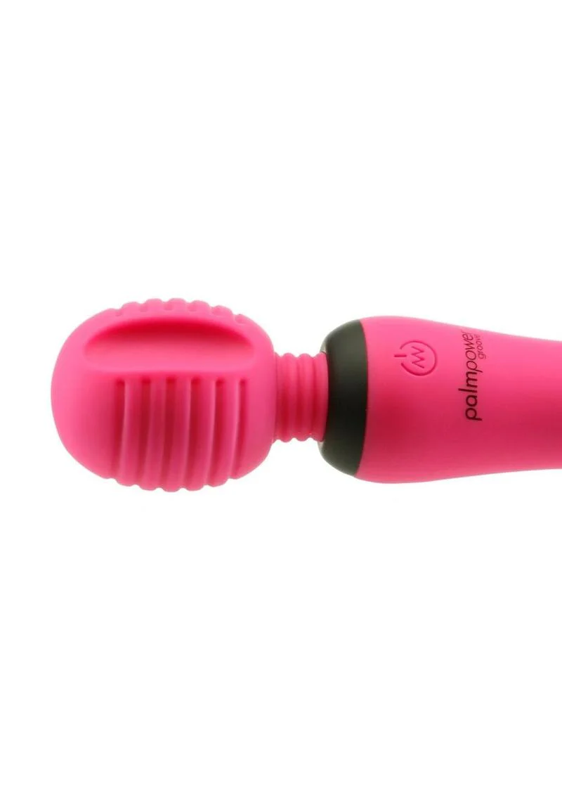 Palmpower Groove Mini Wand Rechargeable Silicone Massage Wand - Image 4