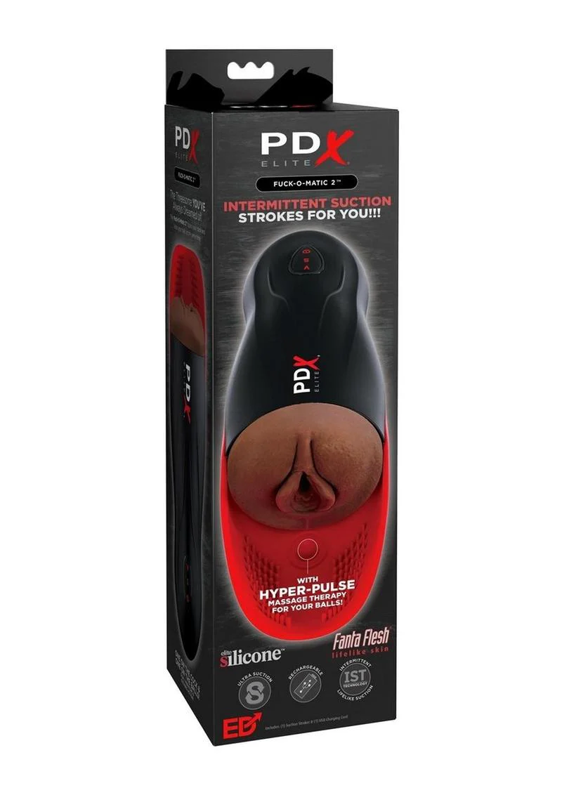 Pdx Elite Fuck-O-Matic 2 Stroker Rechargeable Masturbator - Image 2