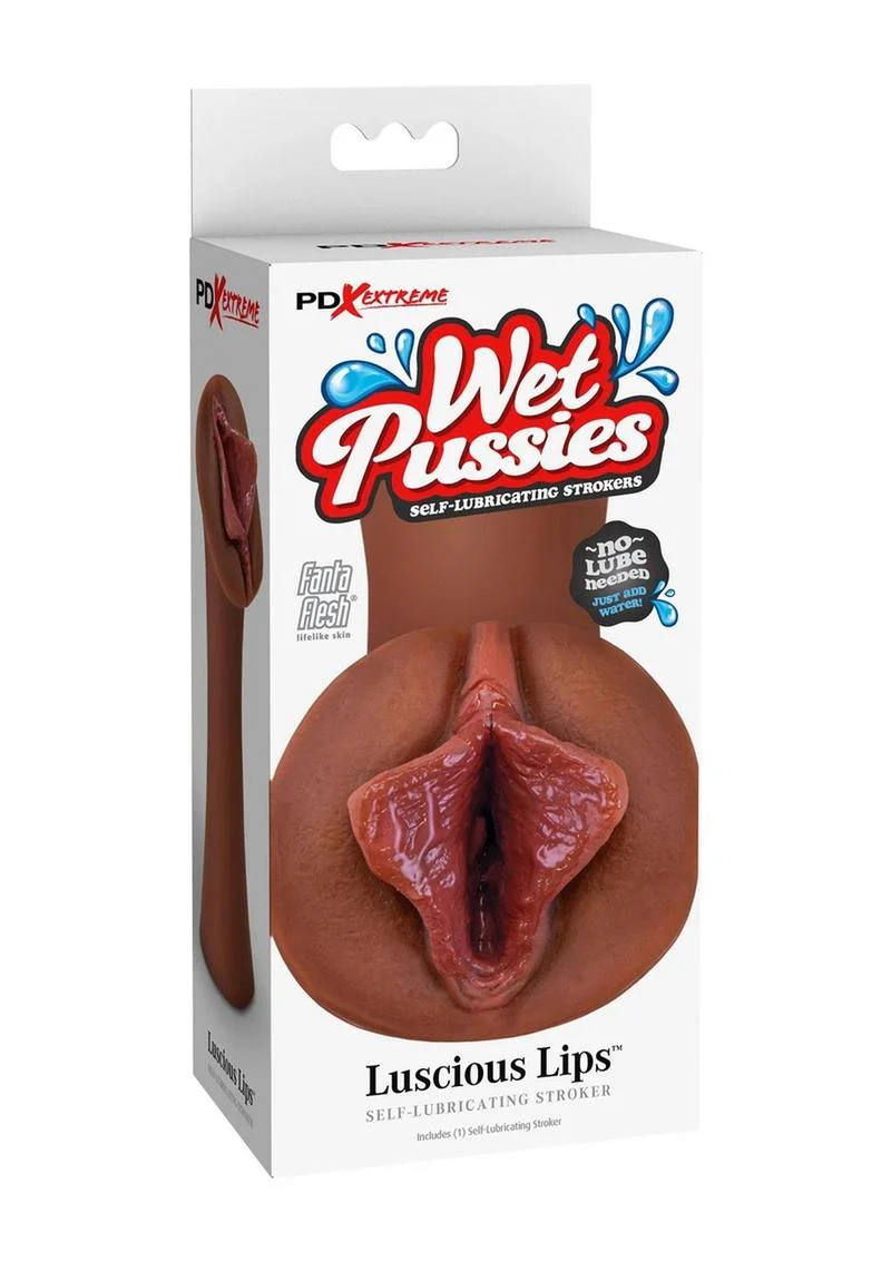 Pdx Extreme Wet Pussies Luscious Lips Self Lubricating Stroker - Image 7