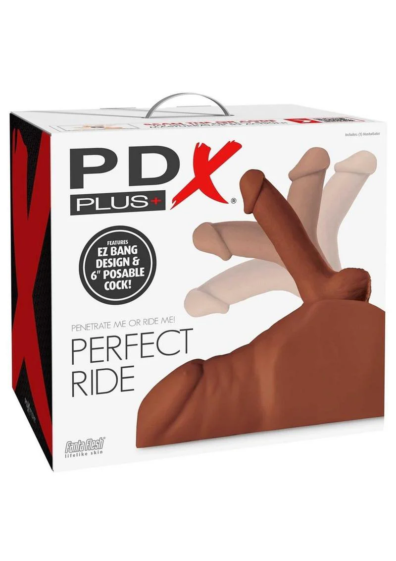 Pdx Plus Perfect Ride Posable Male Masturbator - Image 3