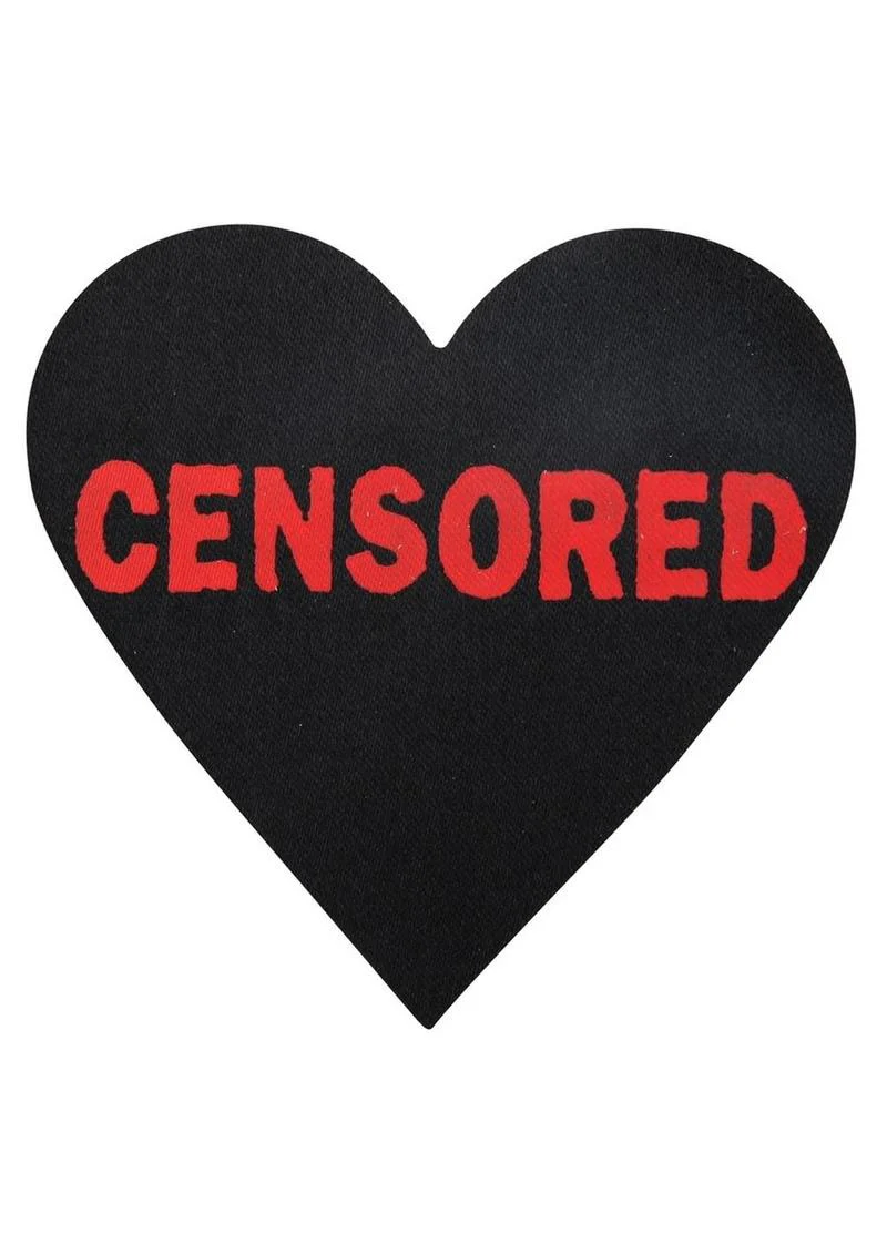 Peekaboo Censored Hearts and X Pasties - Image 3