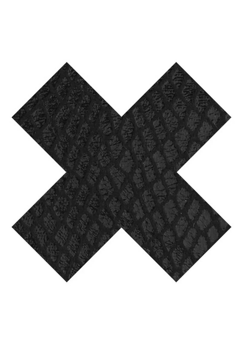 Peekaboo Classic Black X Pasties - Image 4