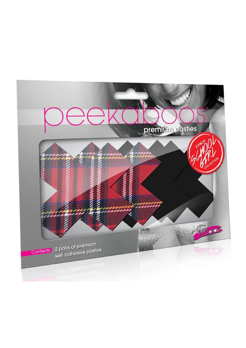 Peekaboo Schoolgirl X Pasties - Image 2