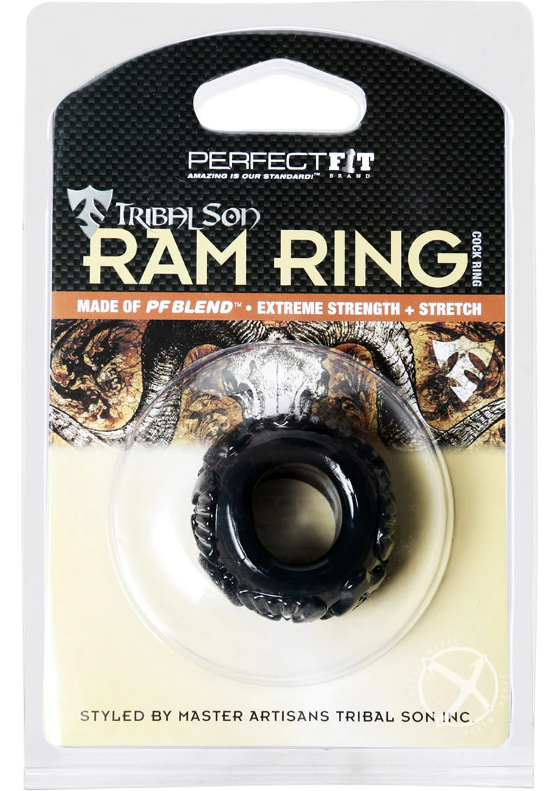 Perfect Fit Tribal Son Ram Ring Cock Ring - Image 2
