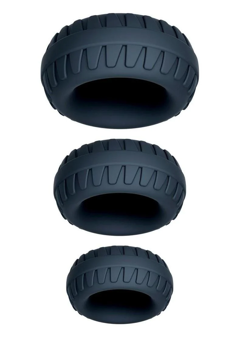 Performance Plus Drift Silicone Cock Rings - Image 4
