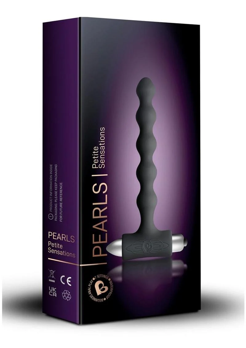 Petite Sensations Pearls Silicone Vibrating Anal Probe - Image 2