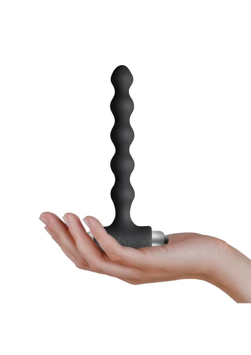 Petite Sensations Pearls Silicone Vibrating Anal Probe - Image 4
