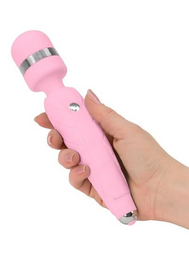 Pillow Talk Cheeky Silicone Rechargeable Wand Massager - Image 4