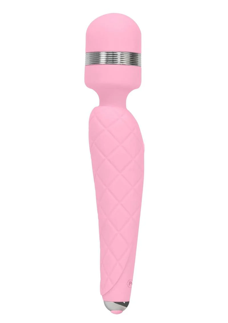 Pillow Talk Cheeky Silicone Rechargeable Wand Massager - Image 5