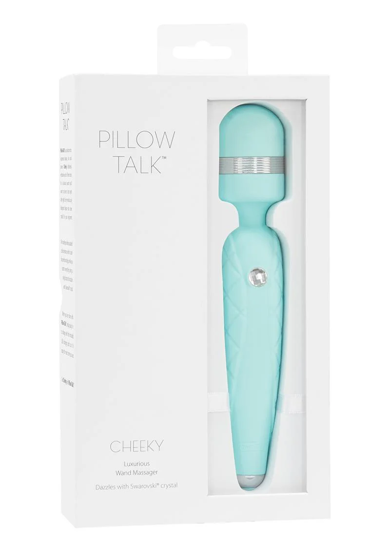 Pillow Talk Cheeky Silicone Rechargeable Wand Massager - Image 6
