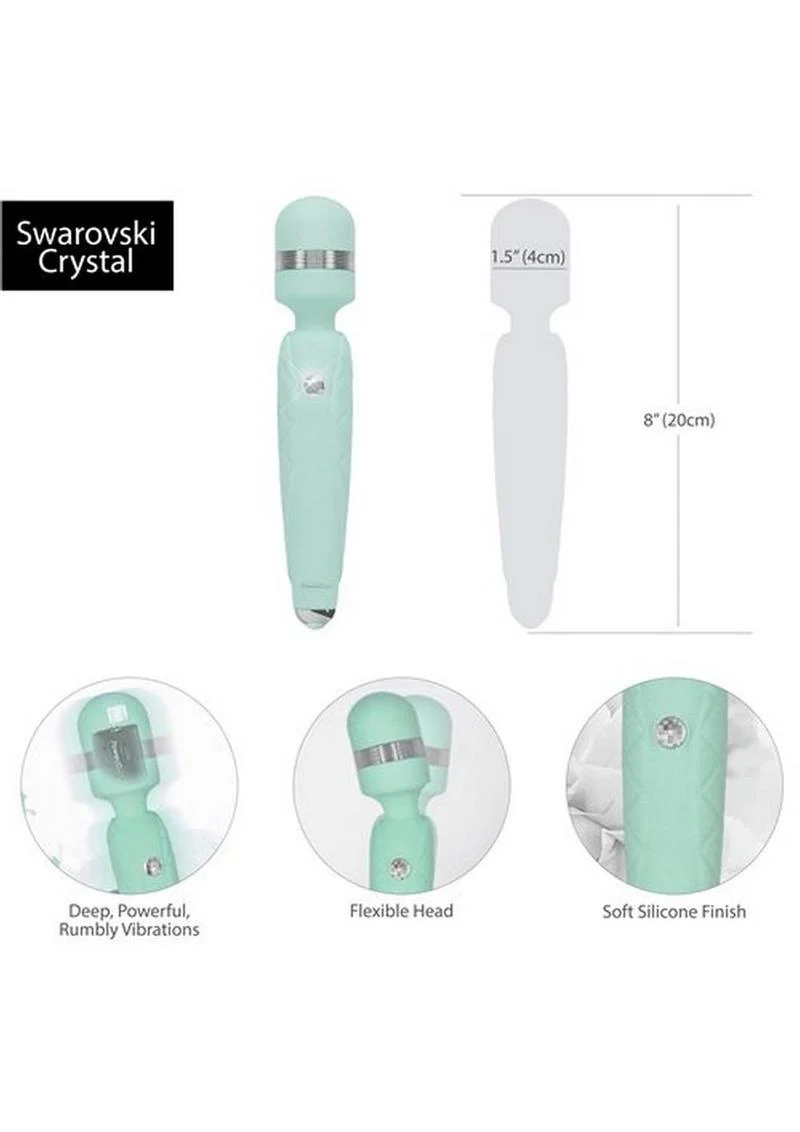 Pillow Talk Cheeky Silicone Rechargeable Wand Massager - Image 8