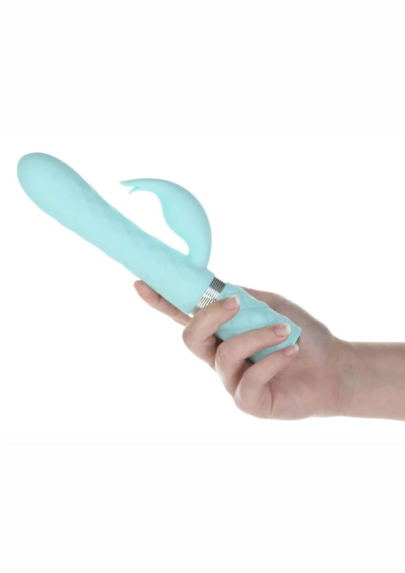 Pillow Talk Lively Silicone Rechargeable Dual Motor Massager with Swarovski - Image 7