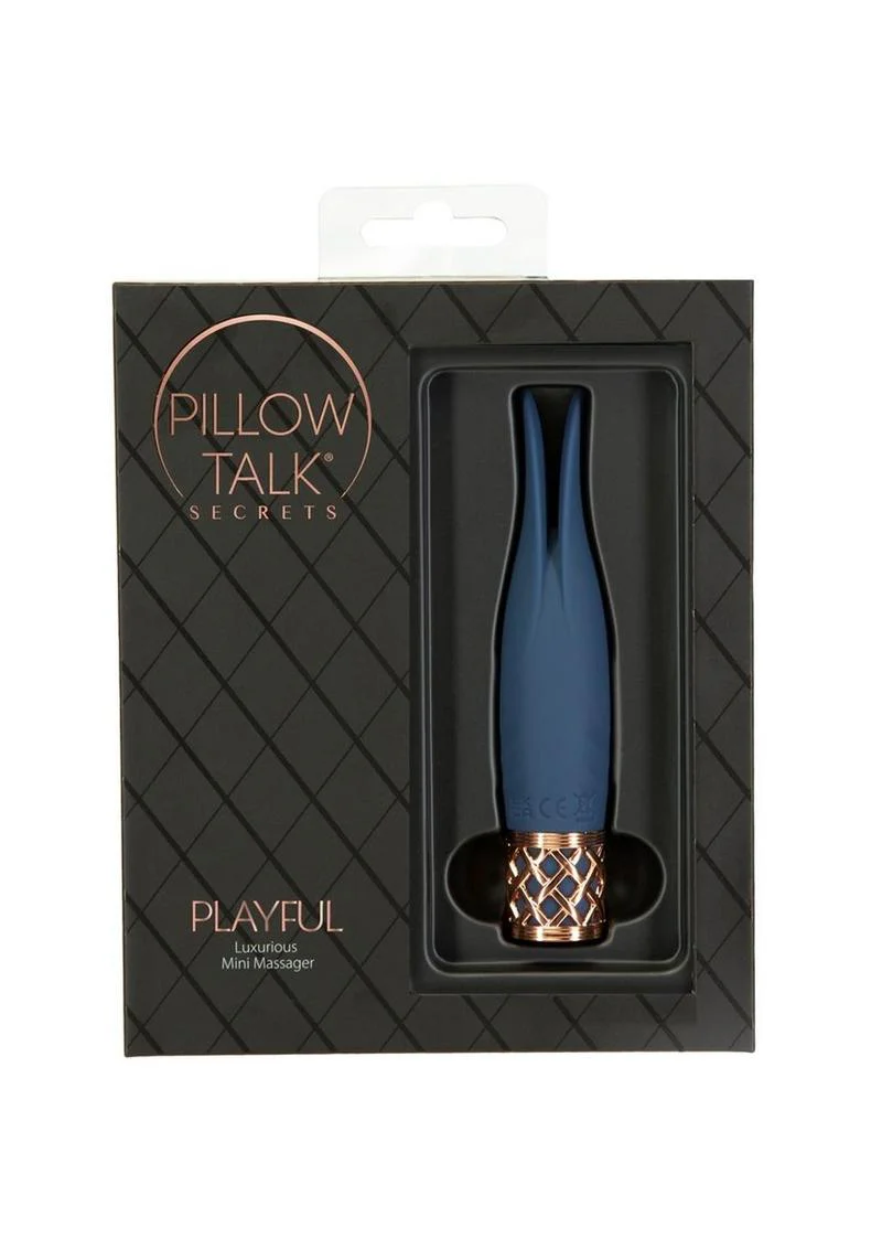 Pillow Talk Secrets Playful Rechargeable Silicone Massager - Image 2