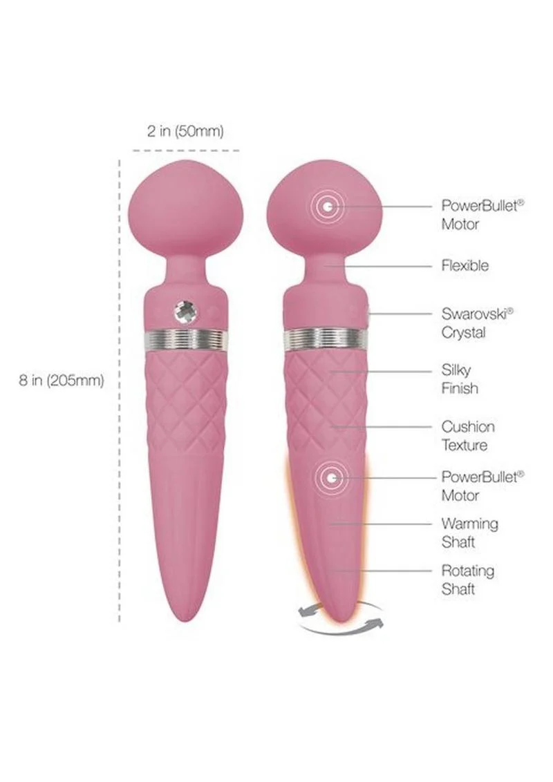 Pillow Talk Sultry Warming Wand Massager - Image 5