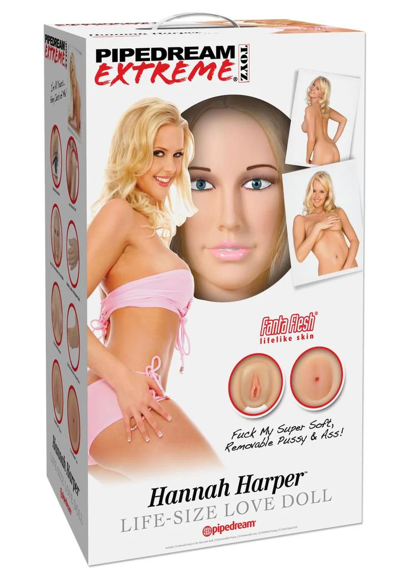 Pipedream Extreme Dollz Hannah Harper Life-Size Love Doll - Image 2