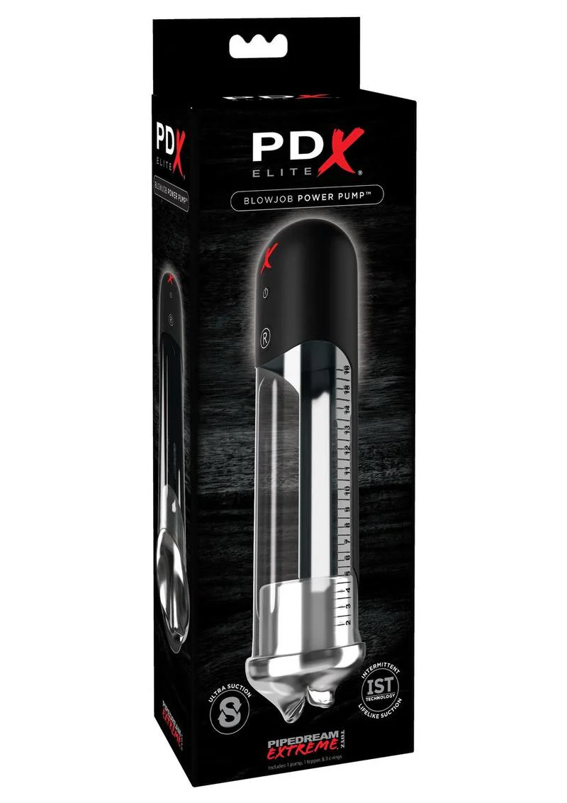 Pipedream Extreme Elite Blowjob Power Pump Masturbator - Mouth - Image 2