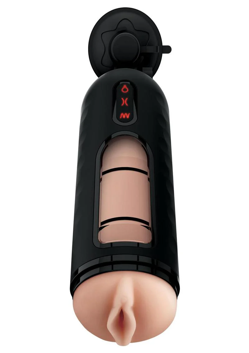 Pipedream Extreme Elite Rechargeable Vibrating Mega Milker Masturbator - Pussy - Image 3