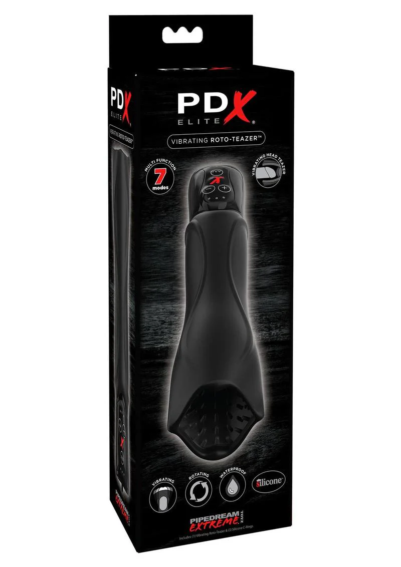 Pipedream Extreme Elite Vibrating Roto-Teazer Masturbator - Image 2