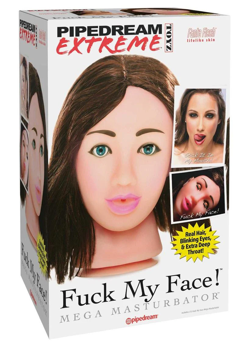 Pipedream Extreme Fuck My Face Brunette - Image 2