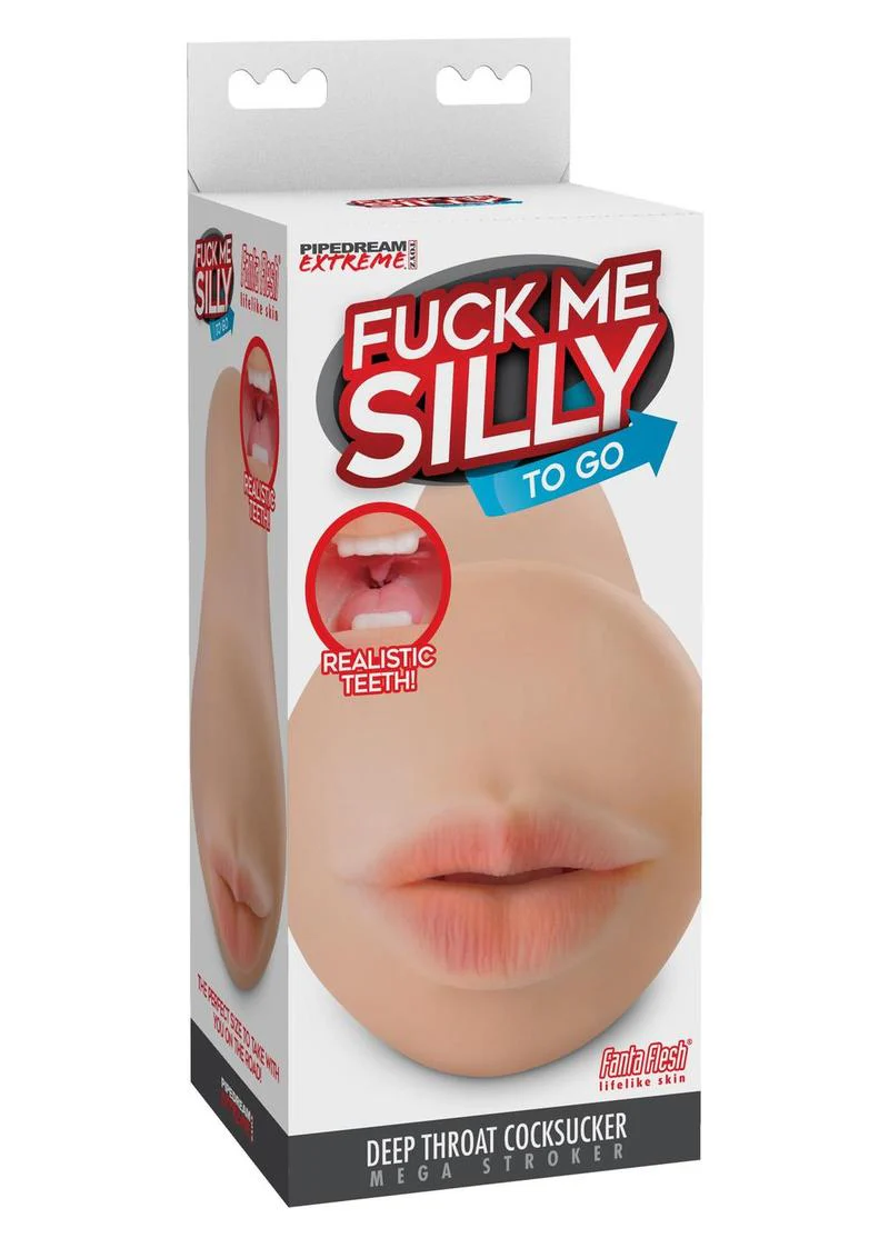 Pipedream Extreme Toyz Fuck Me Silly to Go Deep Throat Cocksucker Mega Masturbator - Mouth - Image 2