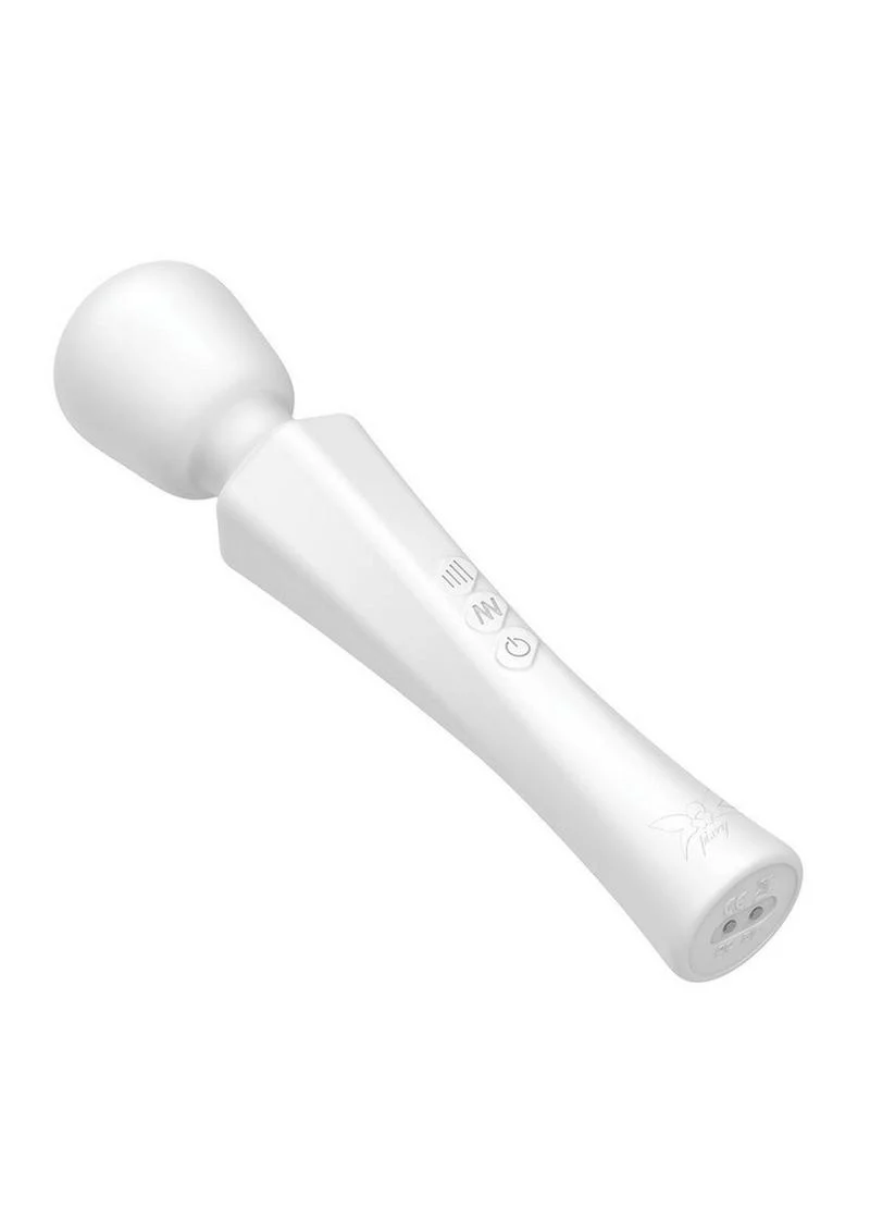 Pixey Aquamini Rechargeable Silicone Body Wand - White Edition - Image 3
