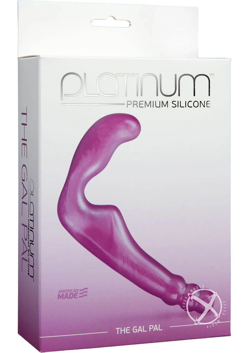 Platinum Premium Silicone The Gal Pal Strapless Strap-On G-Spot Dildo - Image 2