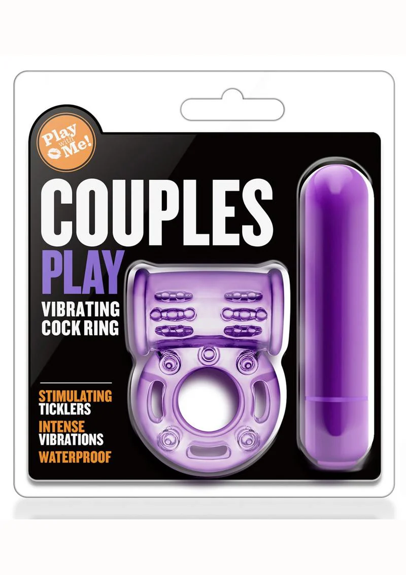 Play with Me Couples Play Vibrating Cock Ring - Image 2