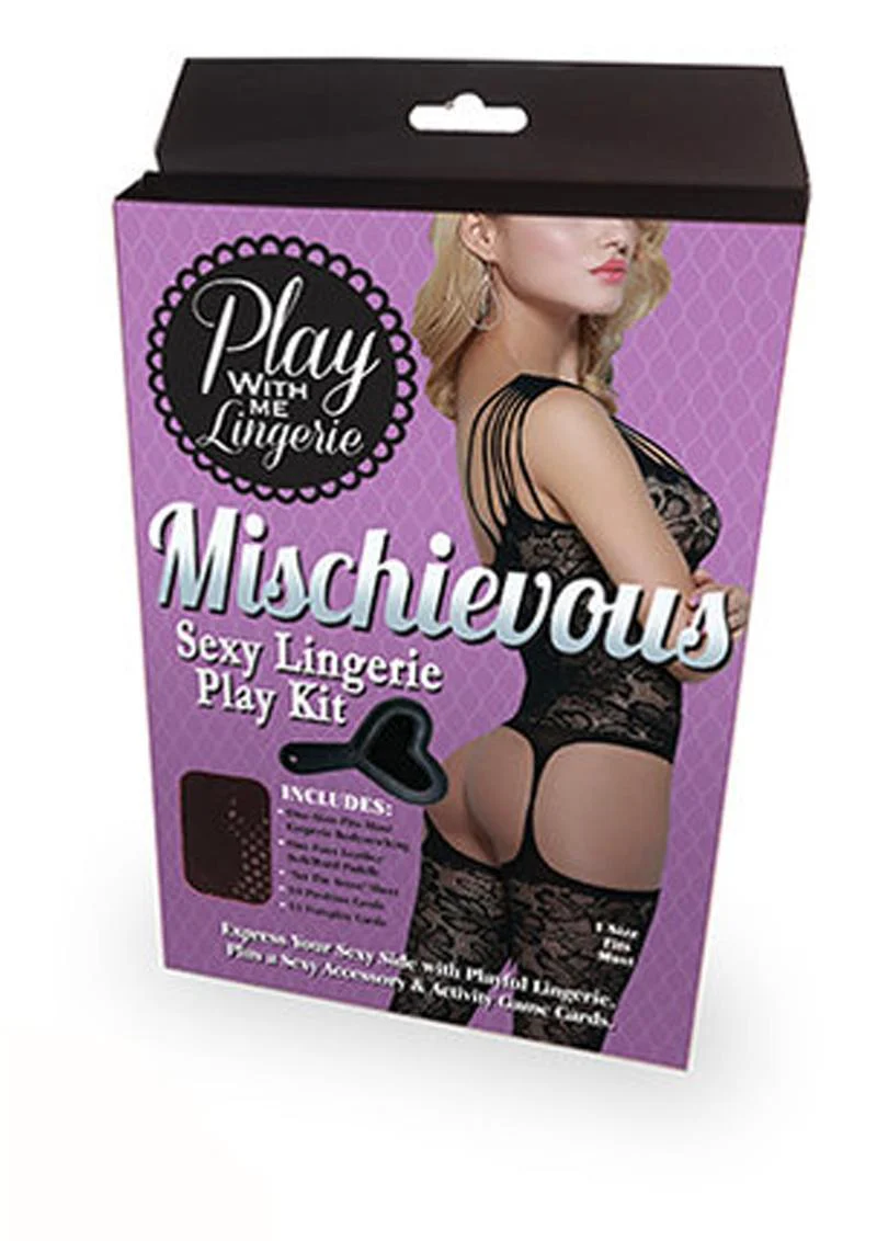 Play with Me Mischievous Sexy Lingerie Play Kit - Image 2