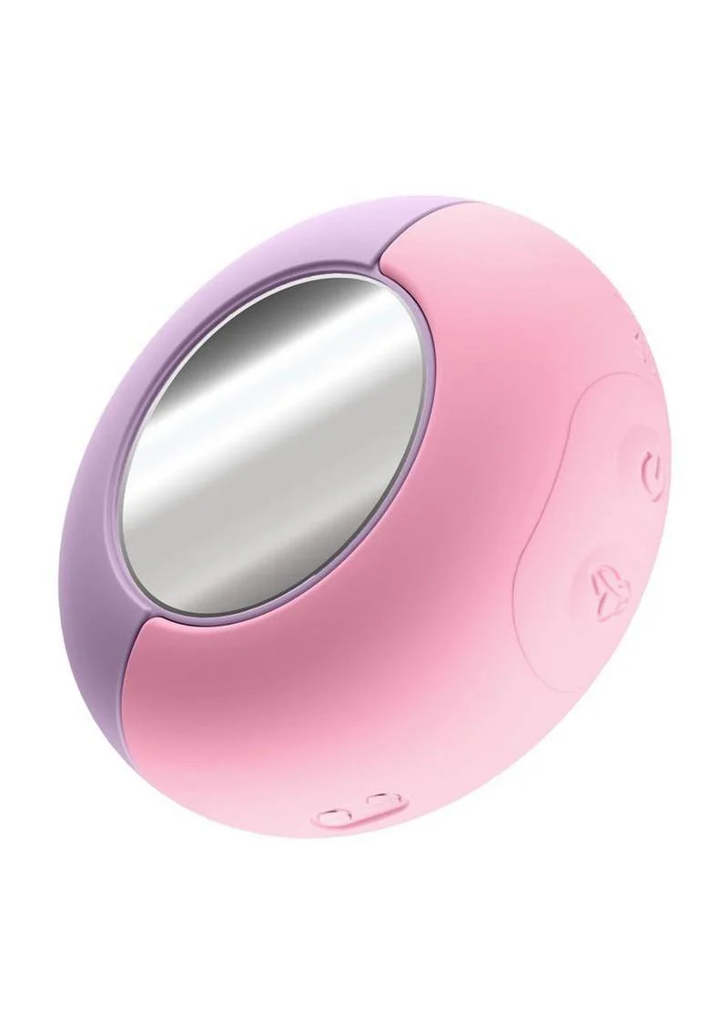 Play with Me Pout and Play Rechargeable Silicone Dual End Vibrator - Image 3