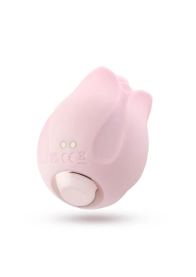 Play with Me Romanic Rose Rechargeable Silicone Clitoral Stimulator - Image 4