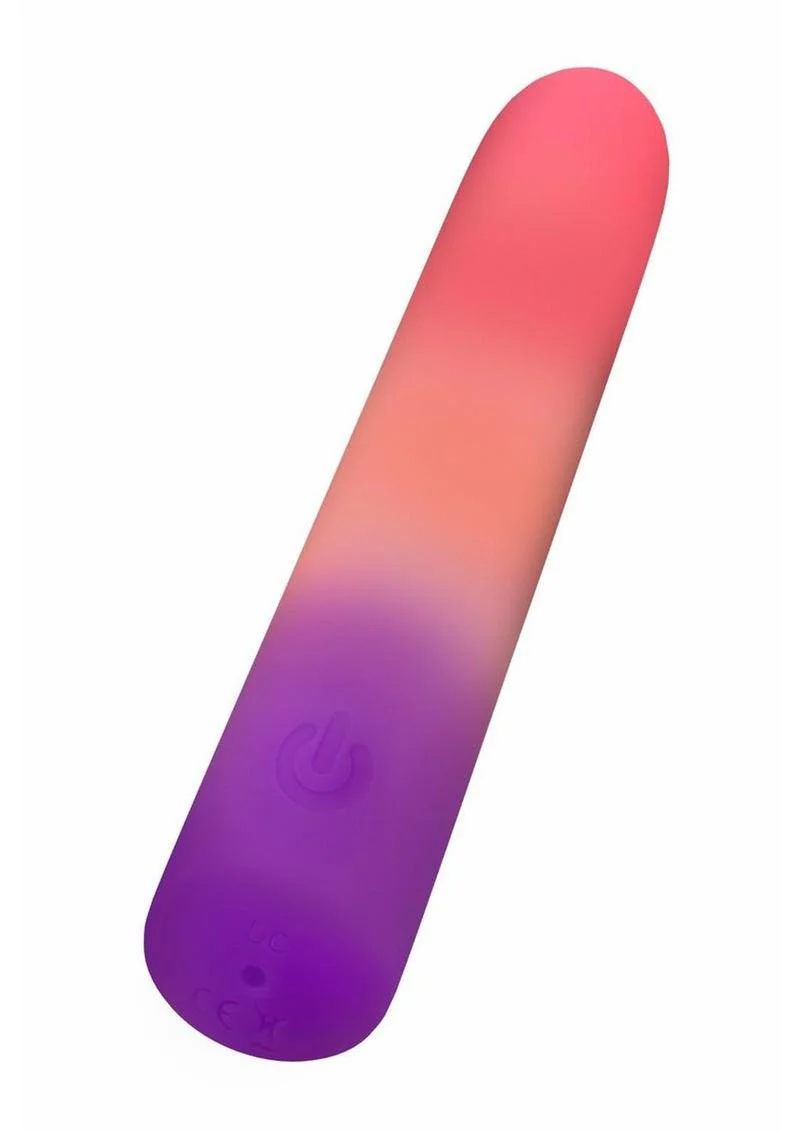 Play with Me Sunset Passion Rechargeable Silicone Vibrator - Image 3