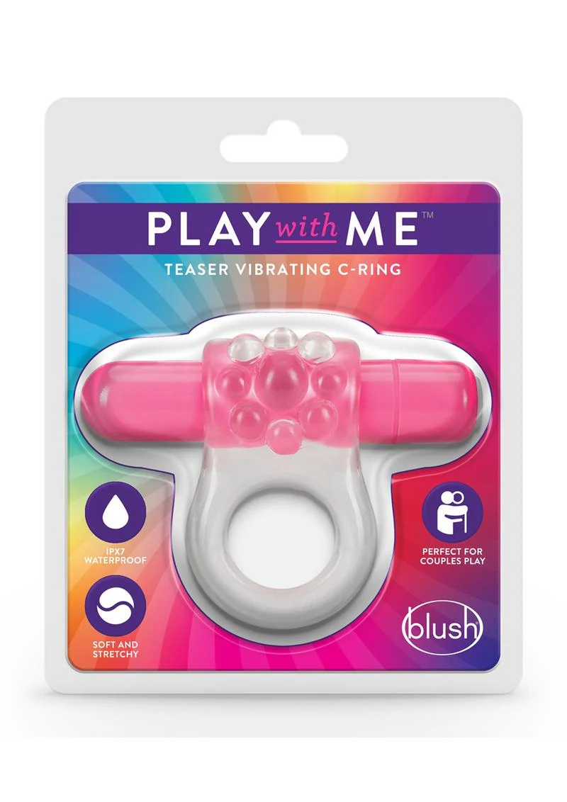 Play with Me Teaser Vibrating Cock Ring - Image 6