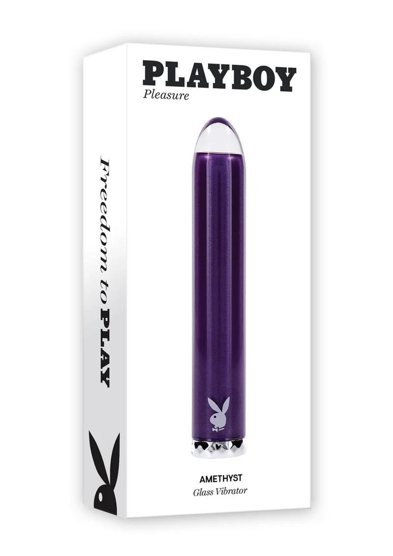 Playboy Amethyst Rechargeable Silicone Vibrator - Image 2