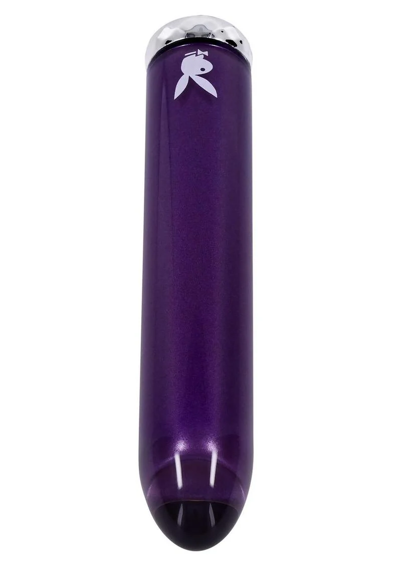 Playboy Amethyst Rechargeable Silicone Vibrator - Image 3