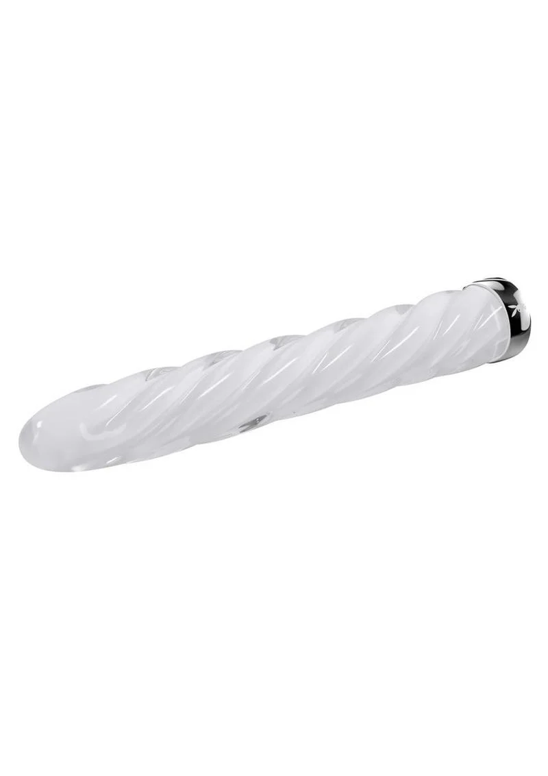 Playboy In A Twist Rechargeable Glass Vibrator - Image 3