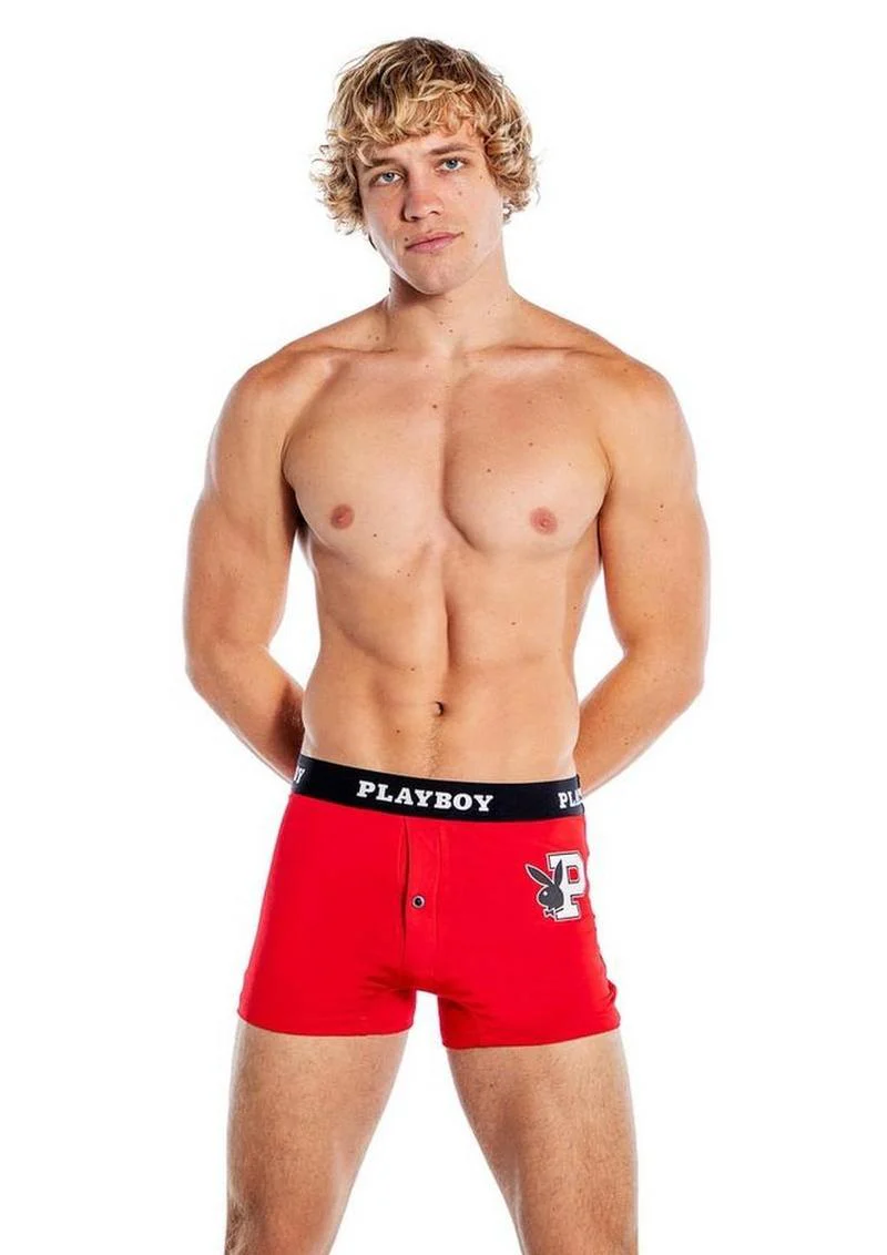 Playboy Mens Varsity Boxer Briefs - Image 7