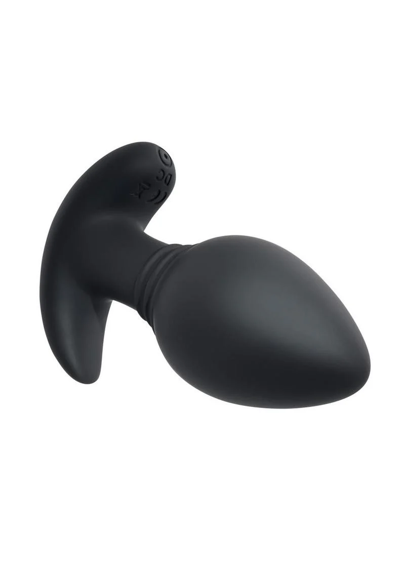Playboy Plug and Play Rechargeable Silicone Vibrating Anal Plug with Remote Control - Image 3