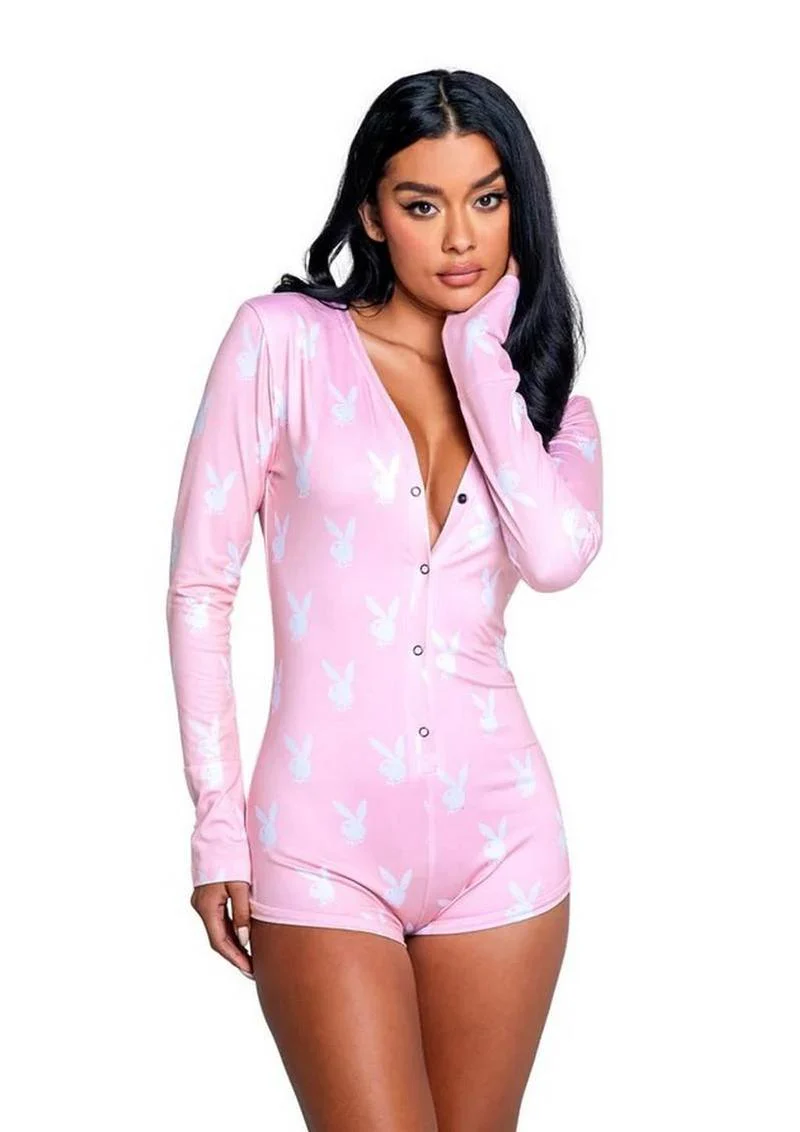 Playboy Slumber Bunny Romper - Image 4