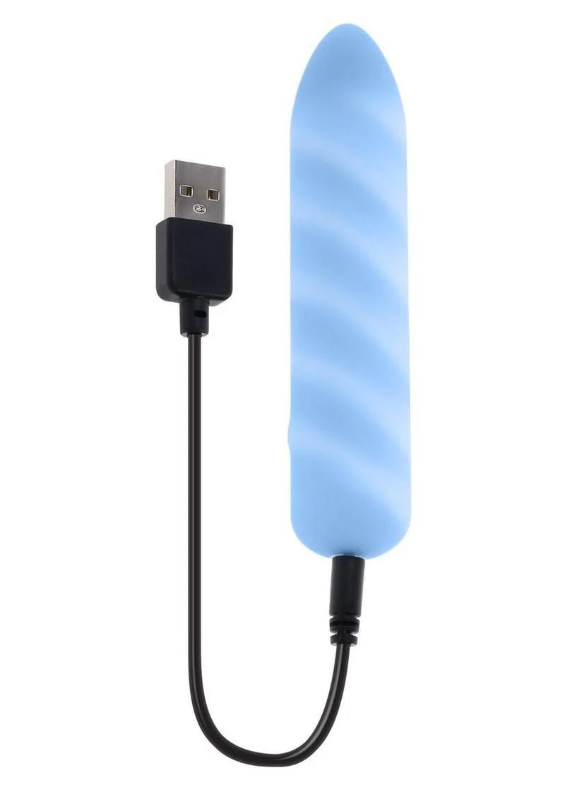 Playboy Unicorn Silicone Rechargeable Vibrating Bullet - Image 4