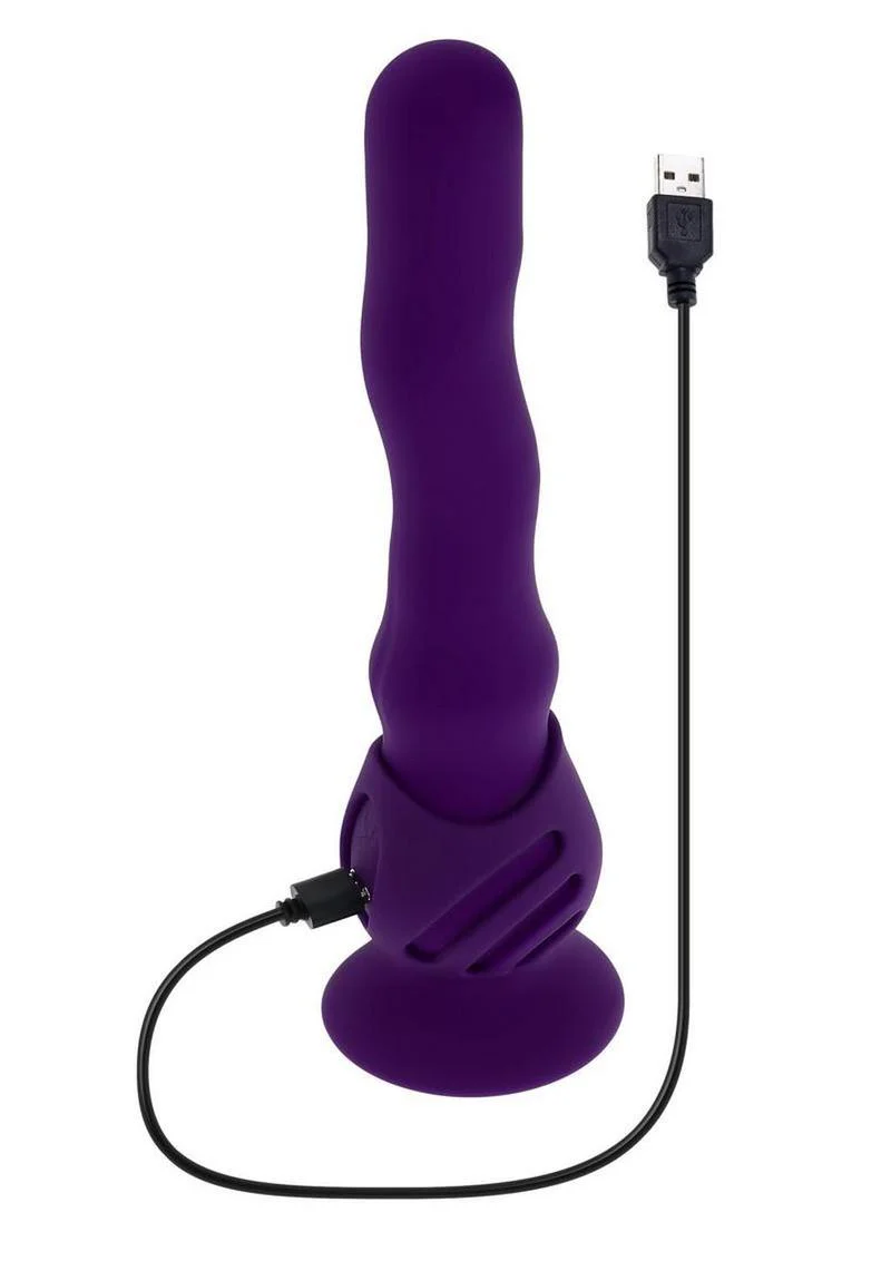 Playboy Wiggle It Rechargeable Silicone Wiggling Shaft - Image 4