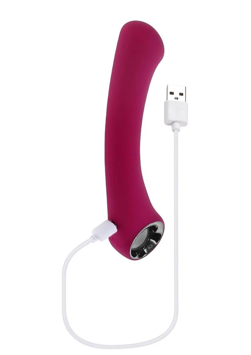 Pleasure Curve Rechargeable Silicone G-Spot Vibrator - Image 4